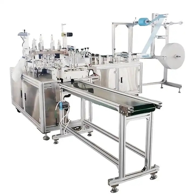 Máscara protetora 3ply descartável não tecida médica que faz a máquina automática