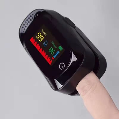 coração Rate Monitor Finger Clip do ABS do oxímetro do pulso da ponta do dedo de 1.5V*2 49.5g