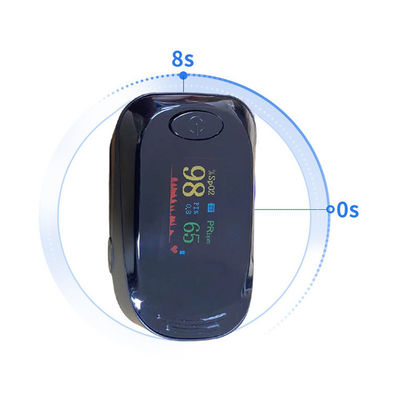 coração Rate Monitor Finger Clip do ABS do oxímetro do pulso da ponta do dedo de 1.5V*2 49.5g