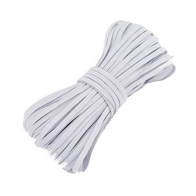 plano do Spandex de 3mm em volta de Earloop elástico para a máscara cirúrgica descartável