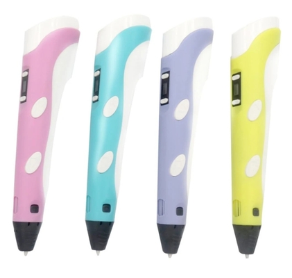 Impressora Pen 5V 2A de Mini Intelligent Drawing 3D com exposição de OLED