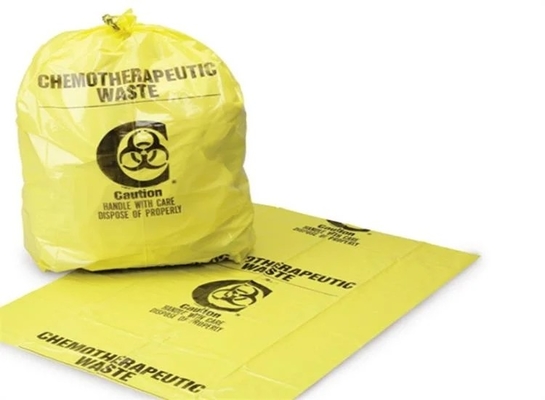 Sacos autoclávicos do Biohazard do PE para o desperdício do hospital