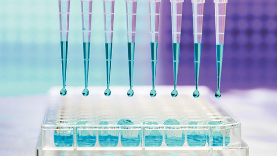 A pipeta estéril livre do Rnase de 10UL 100UL derruba o micro universal para o laboratório
